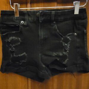 Aeropostale black Jean shorts